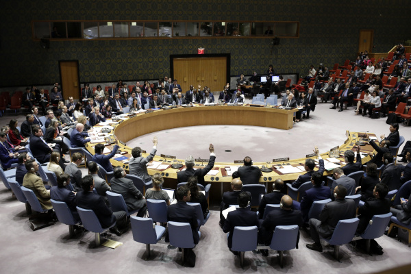 美起草关于巴勒斯坦问题决议草案 未获联合国通过