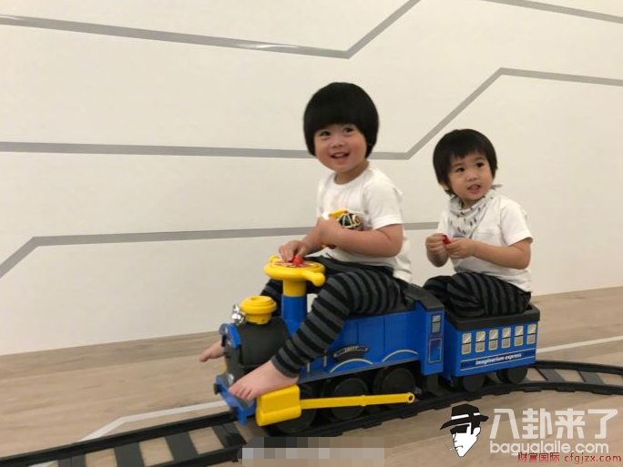 林志颖收到双胞胎儿子照片解思念 网友：黑米哥哥呢？