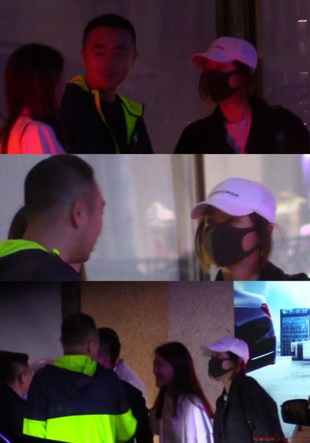 黄晓明的新店开张，有媒体拍到前女友秦岚带着现男友一同前来捧场的画面。