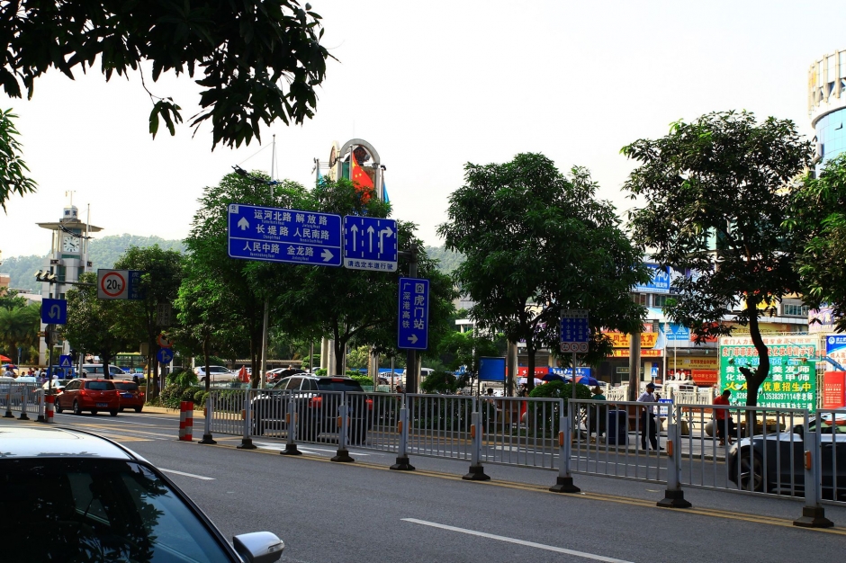广东虎门街拍高清风景壁纸
