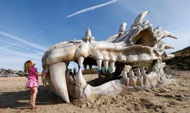 英国最优美侏罗纪海岸线风景图片