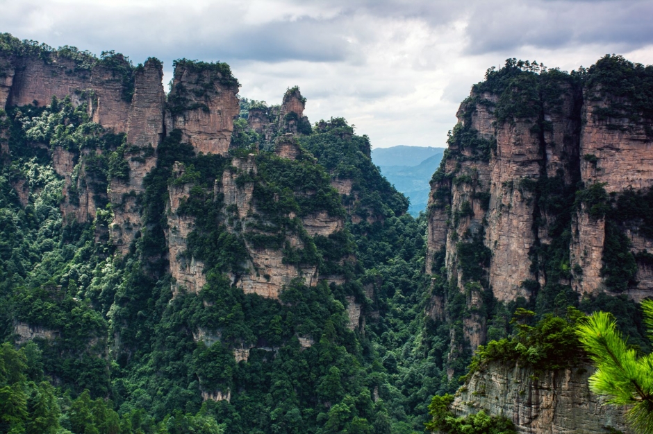 张家界袁家界自然风景高清图片