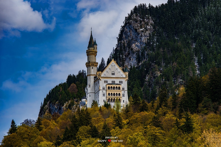 德国天鹅城堡图片