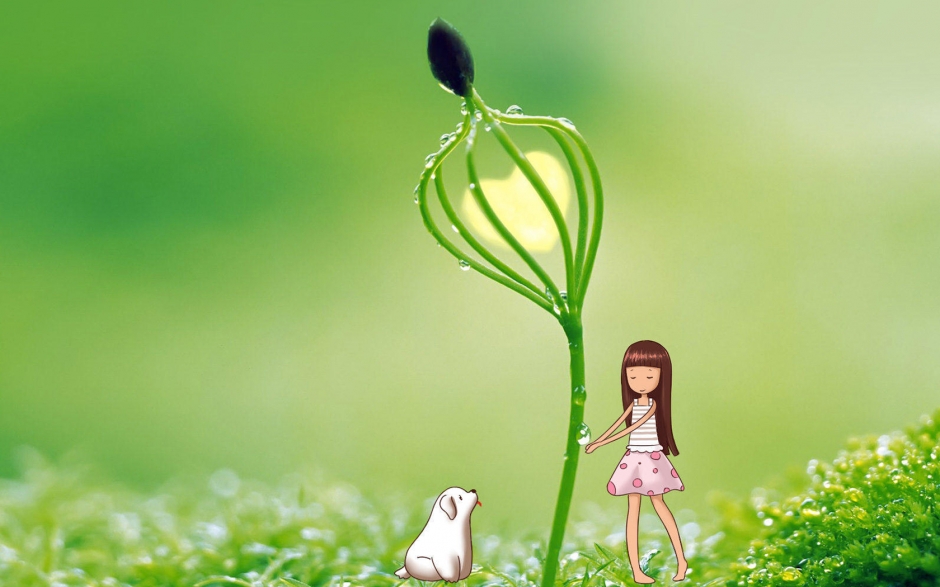 绿色桌面背景壁纸高清