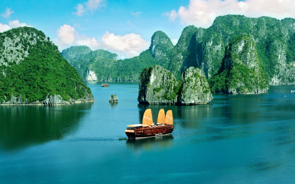 越南风光风景宽屏图片壁纸下载