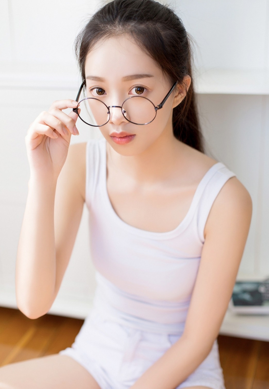 大长腿美女性感居家甜美诱惑写真