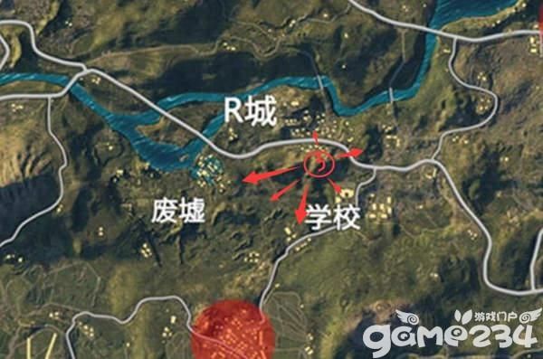 决赛圈之战!《刺激战场》海岛中心户外卡点思路
