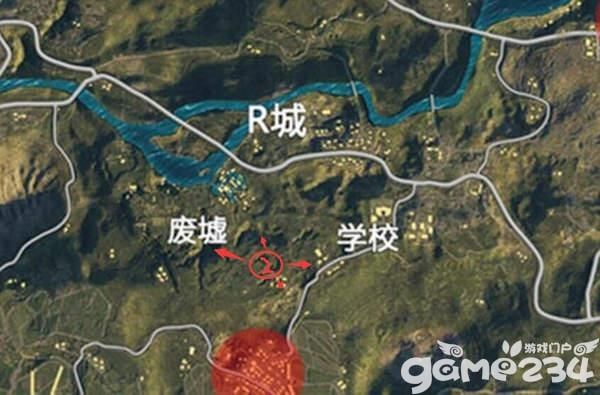 决赛圈之战!《刺激战场》海岛中心户外卡点思路