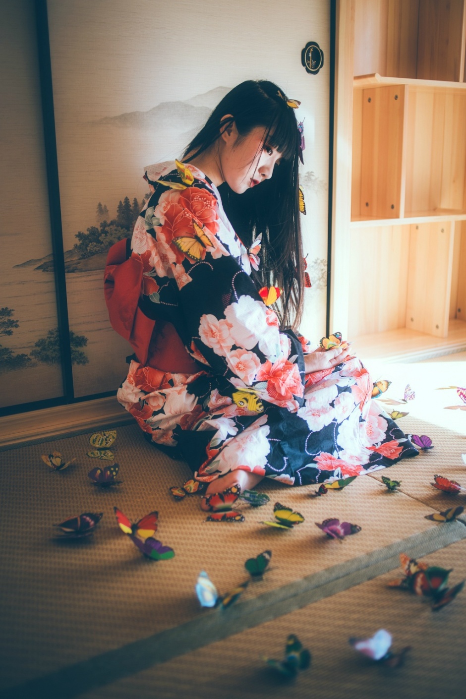 唯美性感的美女人体艺术写真