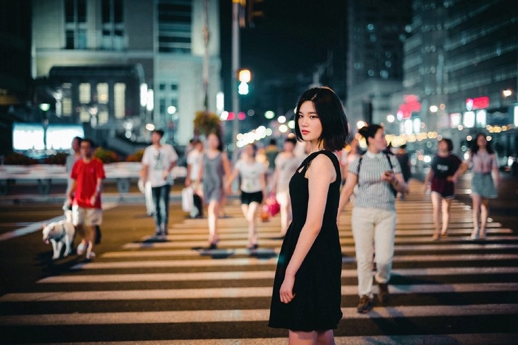古典美女人体彩绘艺术写真