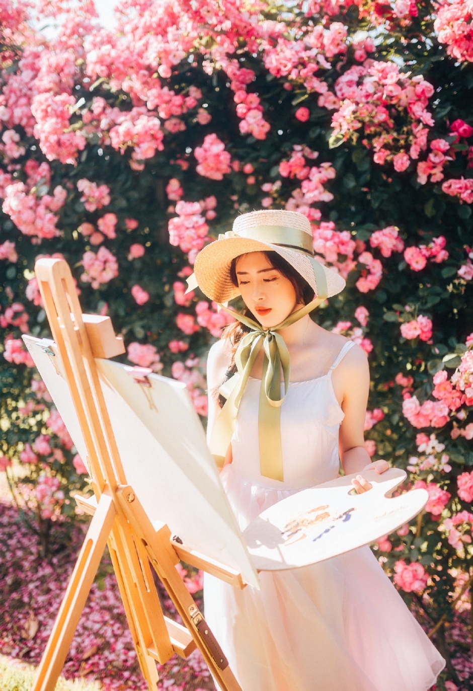 美女夏婉婉诱惑人体艺术图