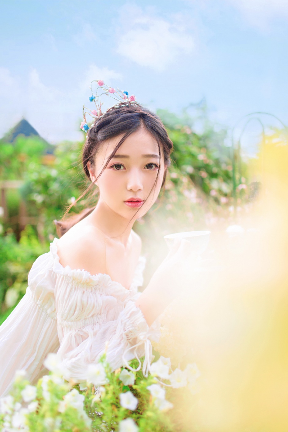性感少女周若汐室内超大胆人体艺术欣赏