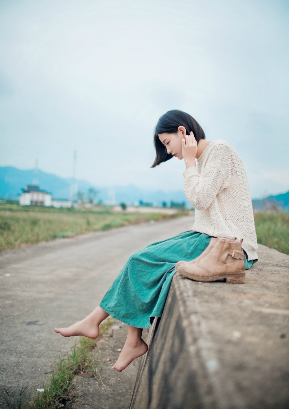 欧美视觉误差人体彩绘写真