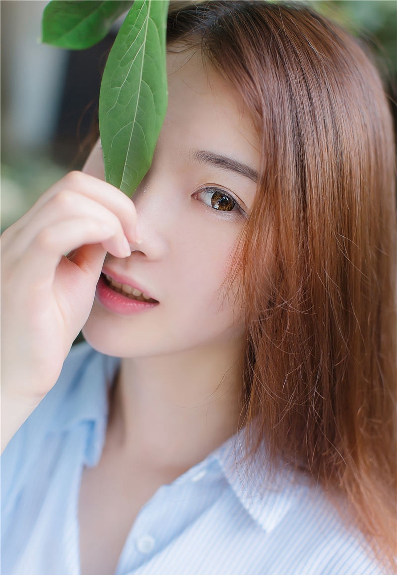 白嫩美女李梦婷性感私房人体艺术照