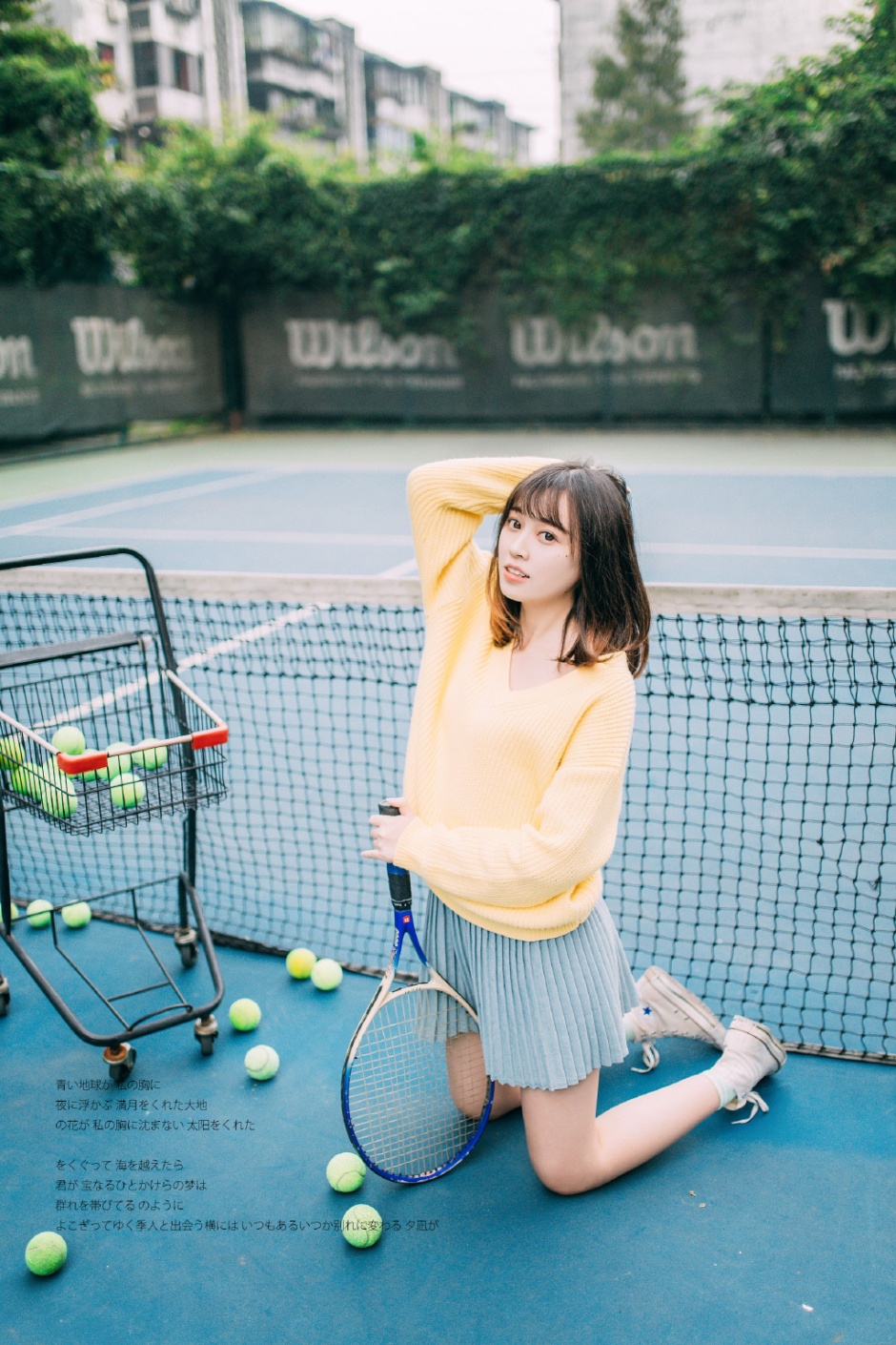 中国性感女神许诺Sabrina穿黑丝袜人体艺术图