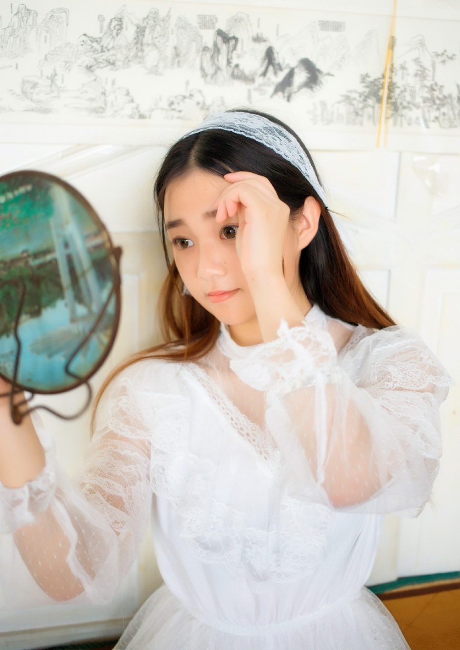 秀人网晗大大Via魅惑大胆人体艺术写真