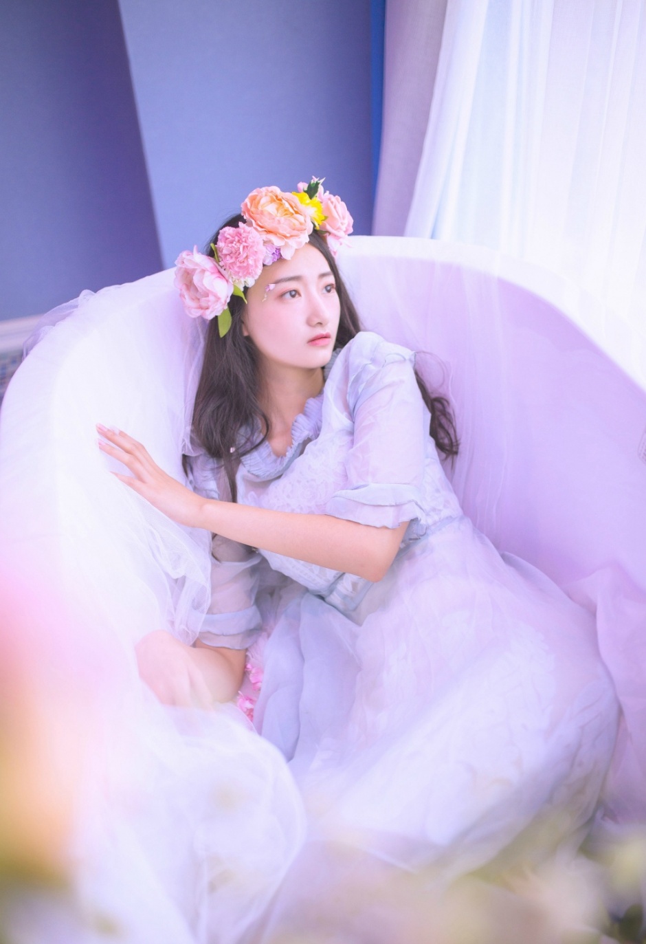 比基尼美女雅雯大尺度人体艺术照