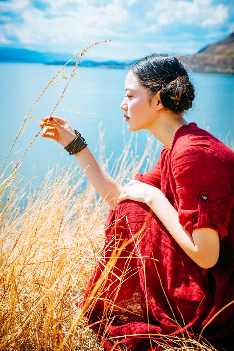 职业模特颜瑜高清人体艺术图片