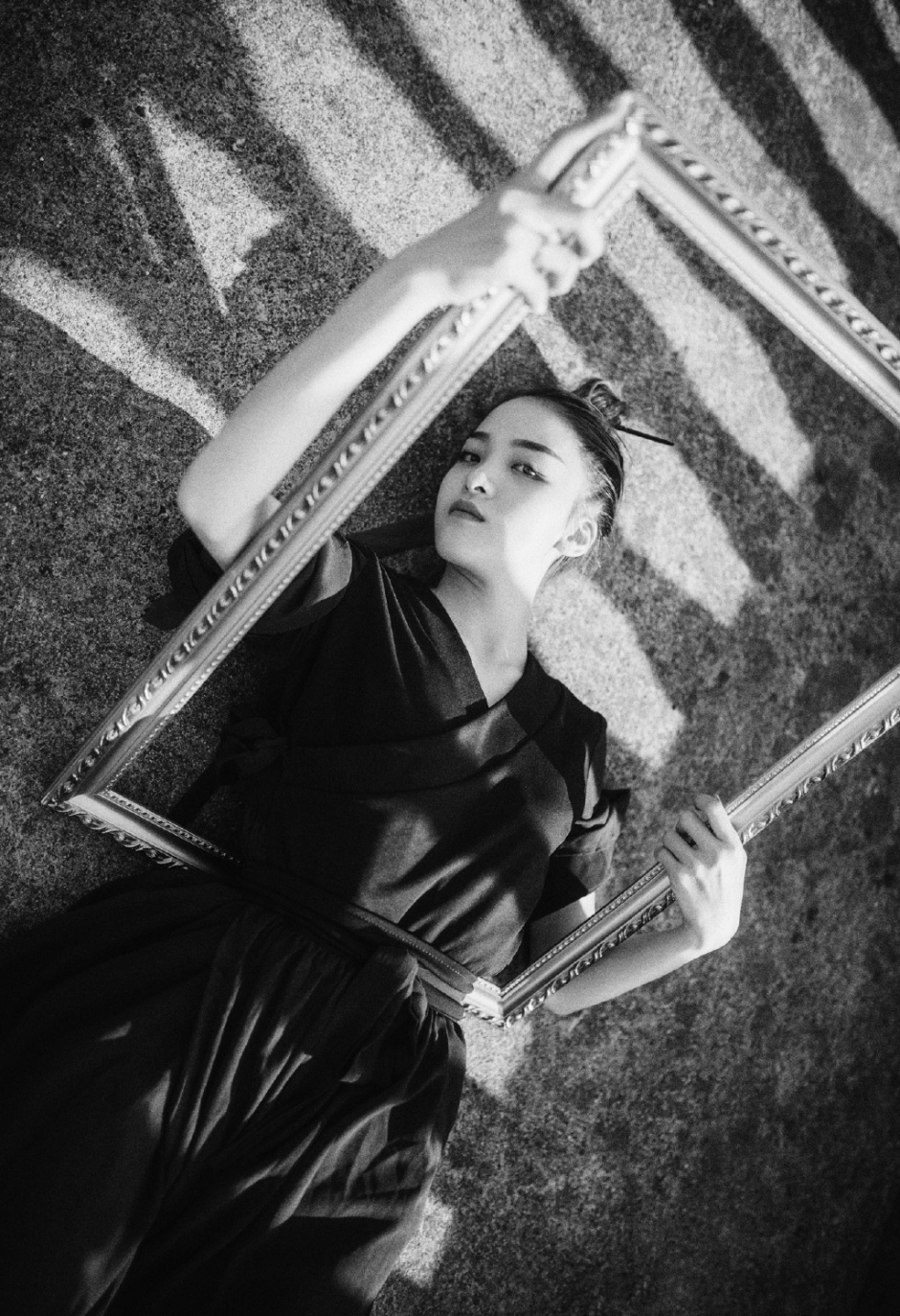 美女石心琪大胆人体艺术写真
