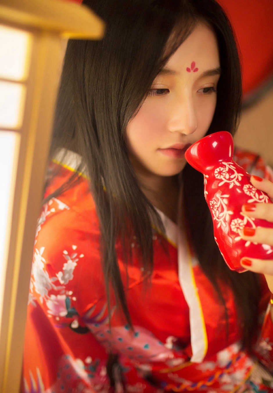 极品美女薄纱遮体性感人体艺术图片