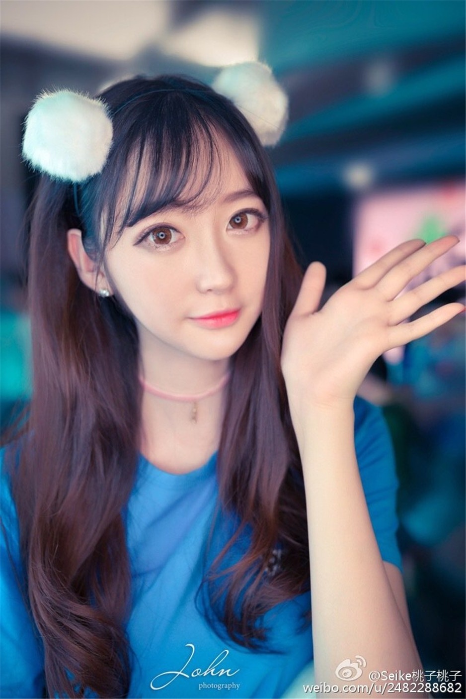 大眼睛女生王干心仪Seike唯美图片
