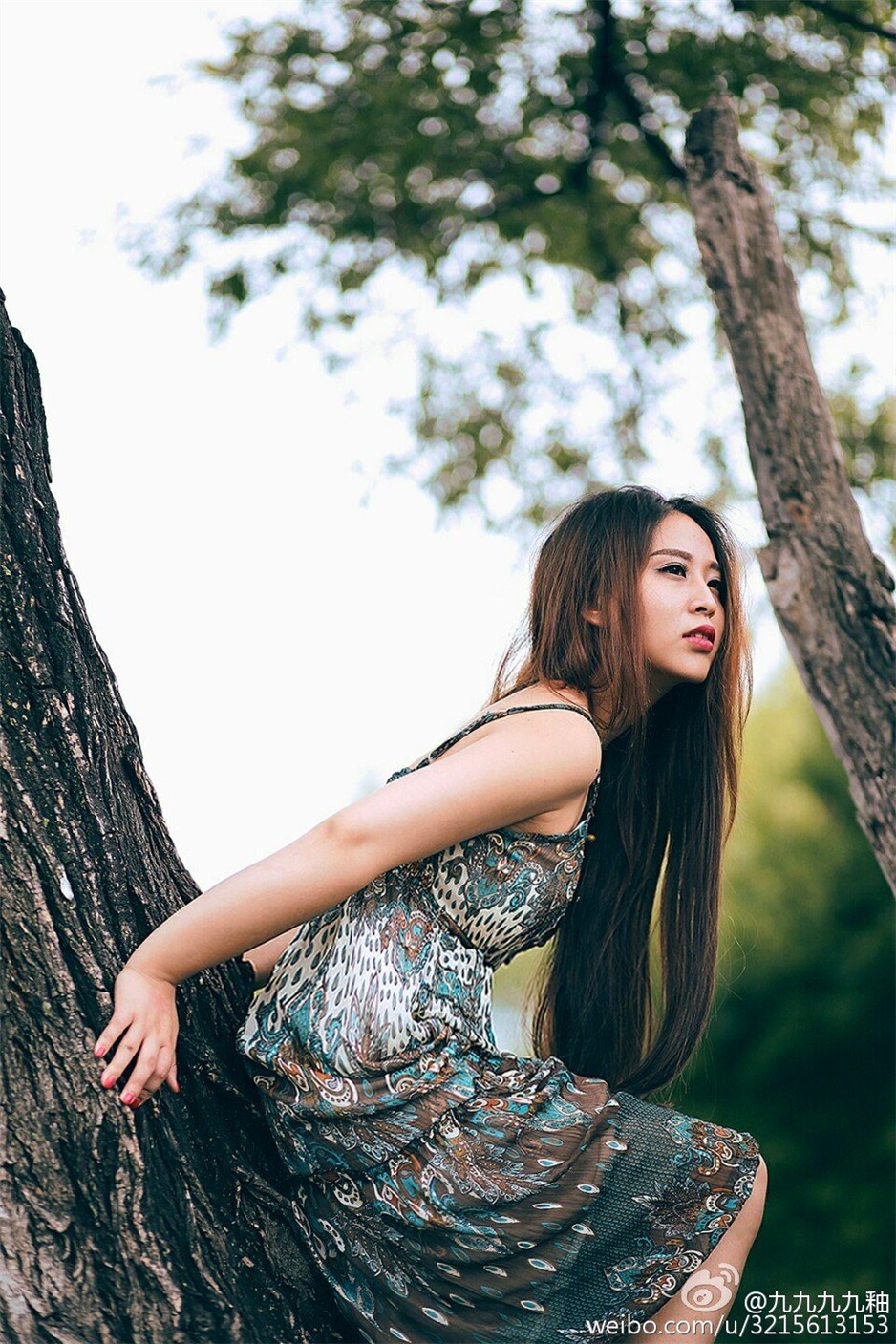 性感御姐九釉妩媚写真图片