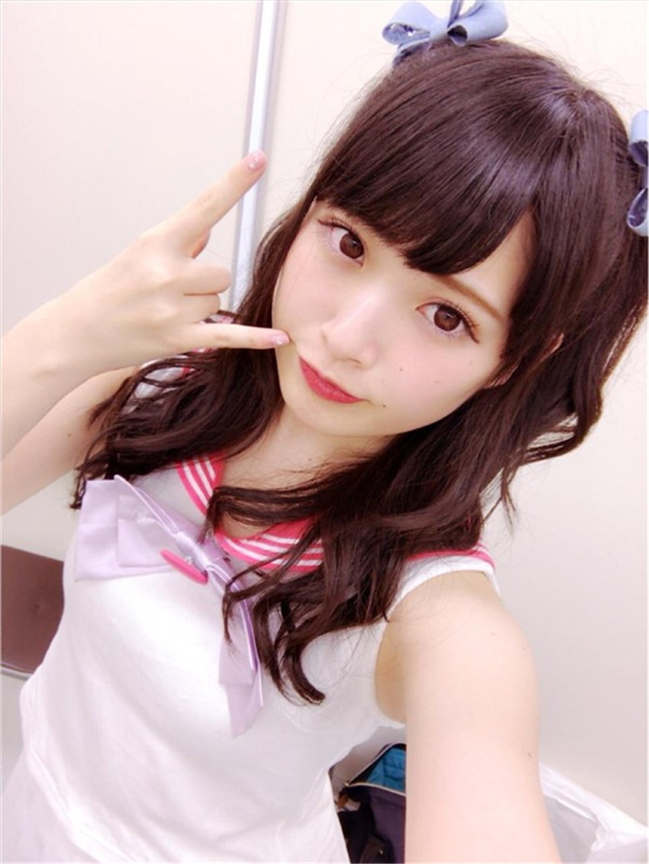 日本美少女水泽心爱可爱自拍照