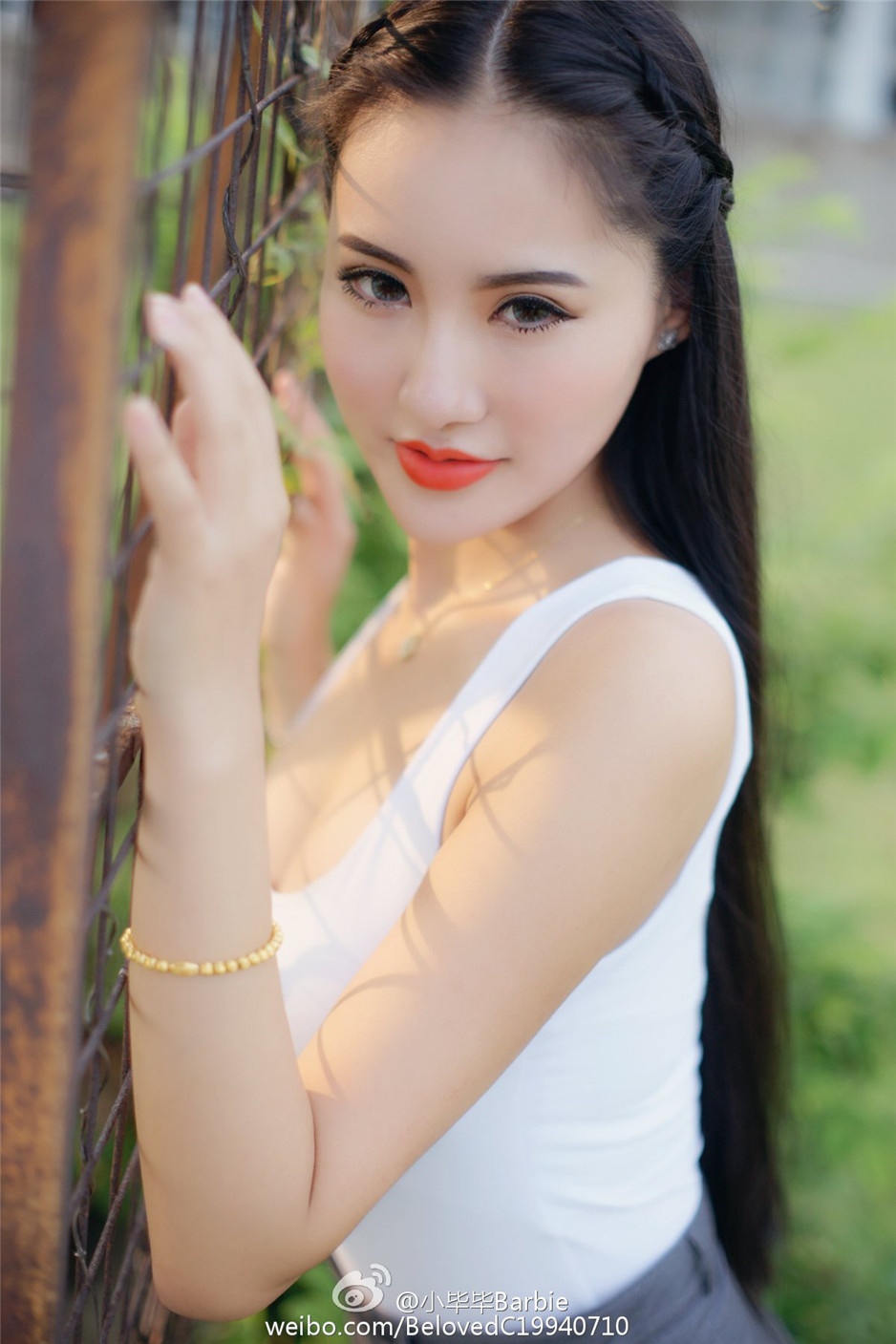 性感美女主播小毕毕Barbie户外写真