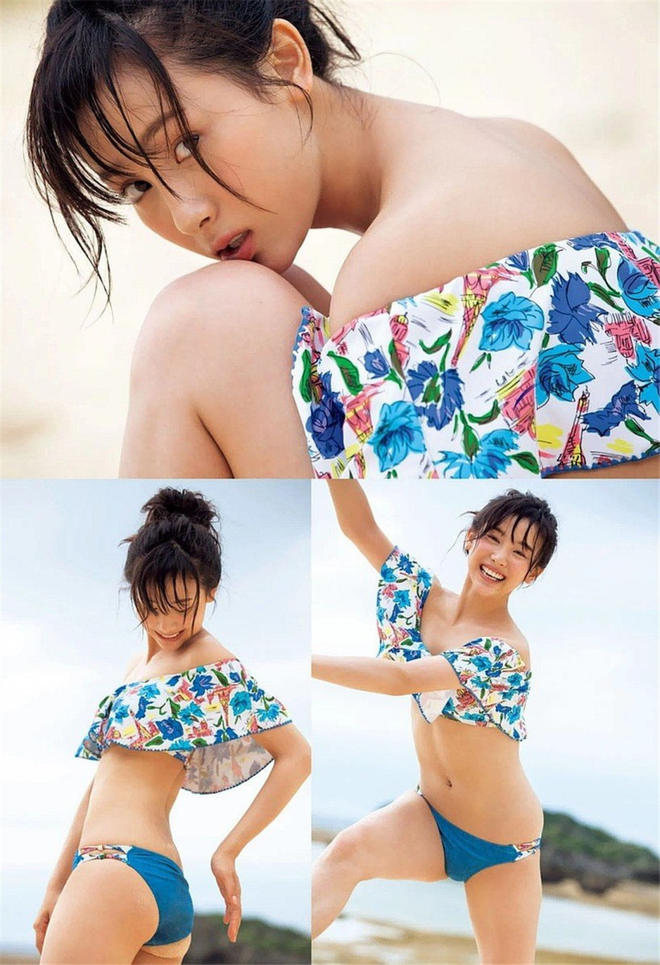 日本泳装美少女海老沼樱高清写真