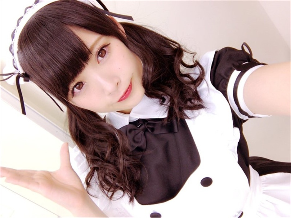 日本美少女水泽心爱可爱自拍照