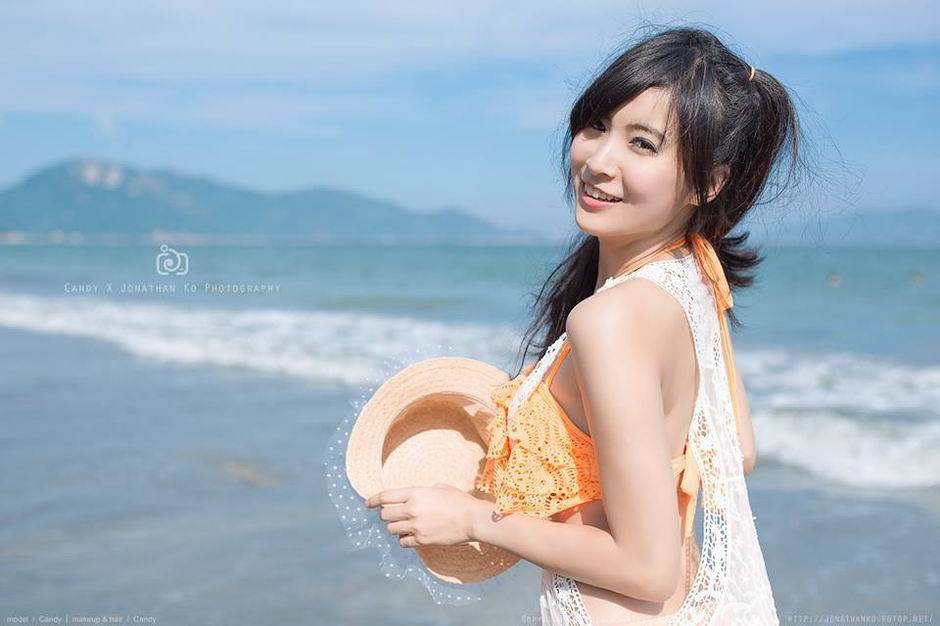 台湾可爱阳光美女孟洁Candy写真集