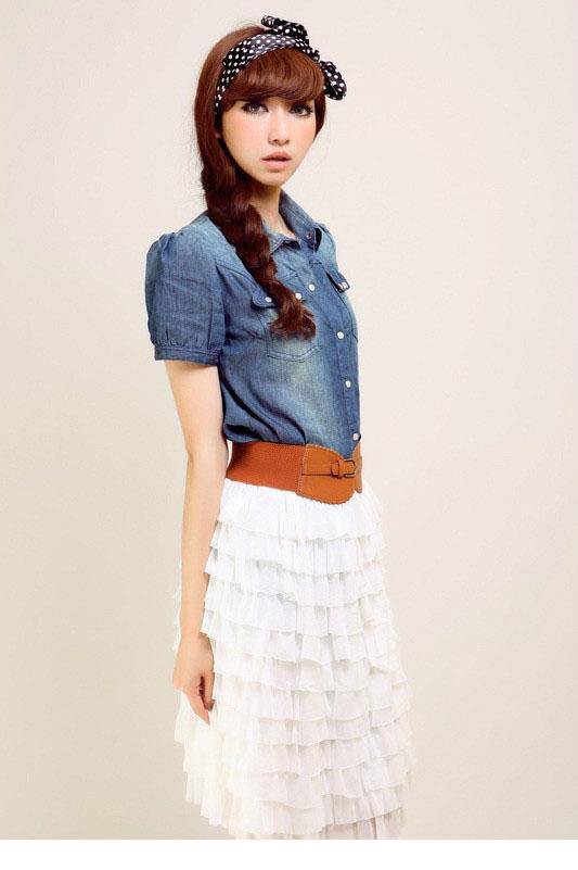 平面模特美女陈茜子绽放迷人笑容