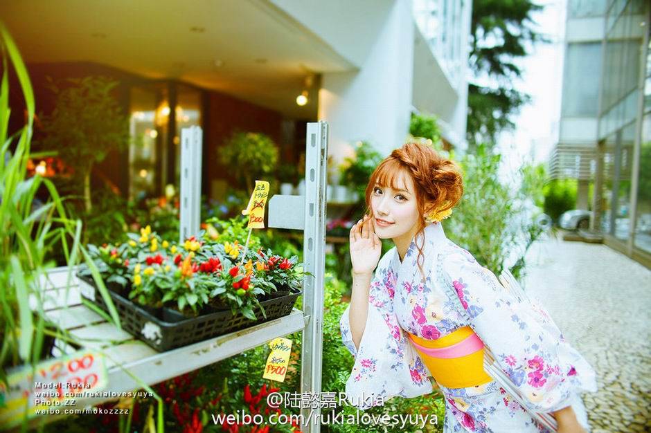 中国漂亮模特陆懿嘉Rukia甜美俏皮写真