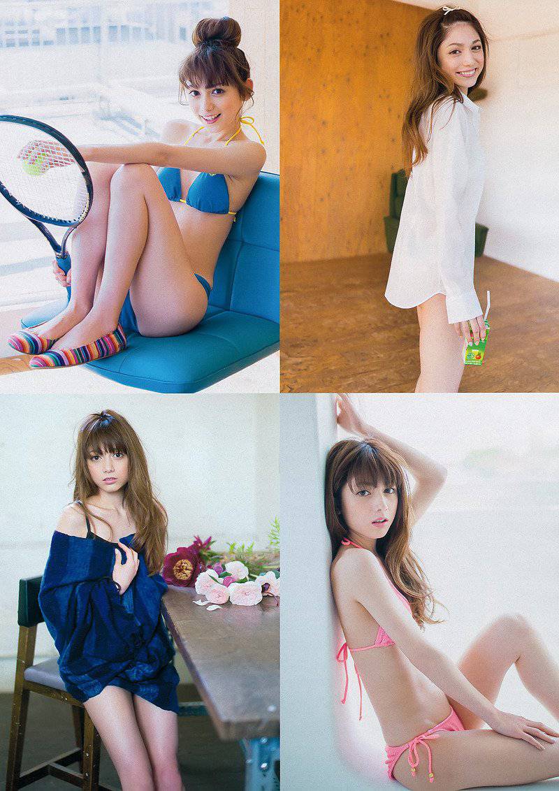 日本混血儿女模特知念沙也桦撩人心弦