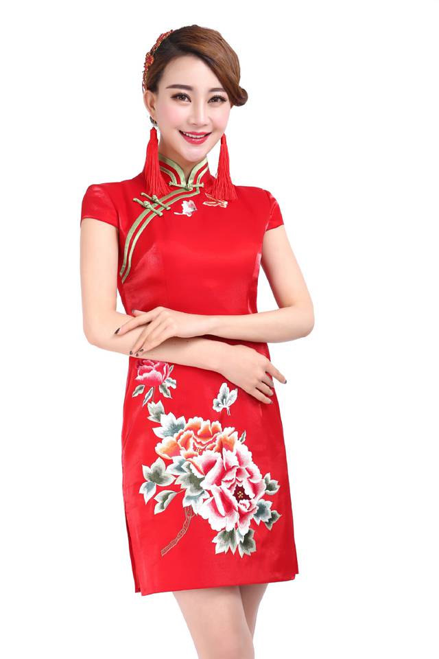 金�沫古装优雅结婚礼服精美写真