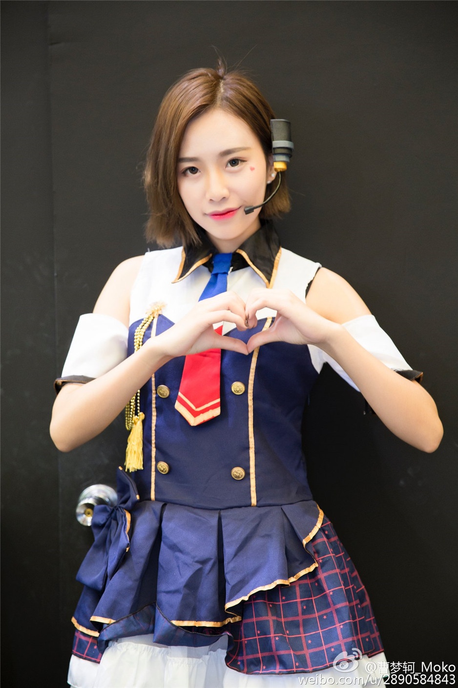 短发妹子曹梦轲Moko微博唯美写真