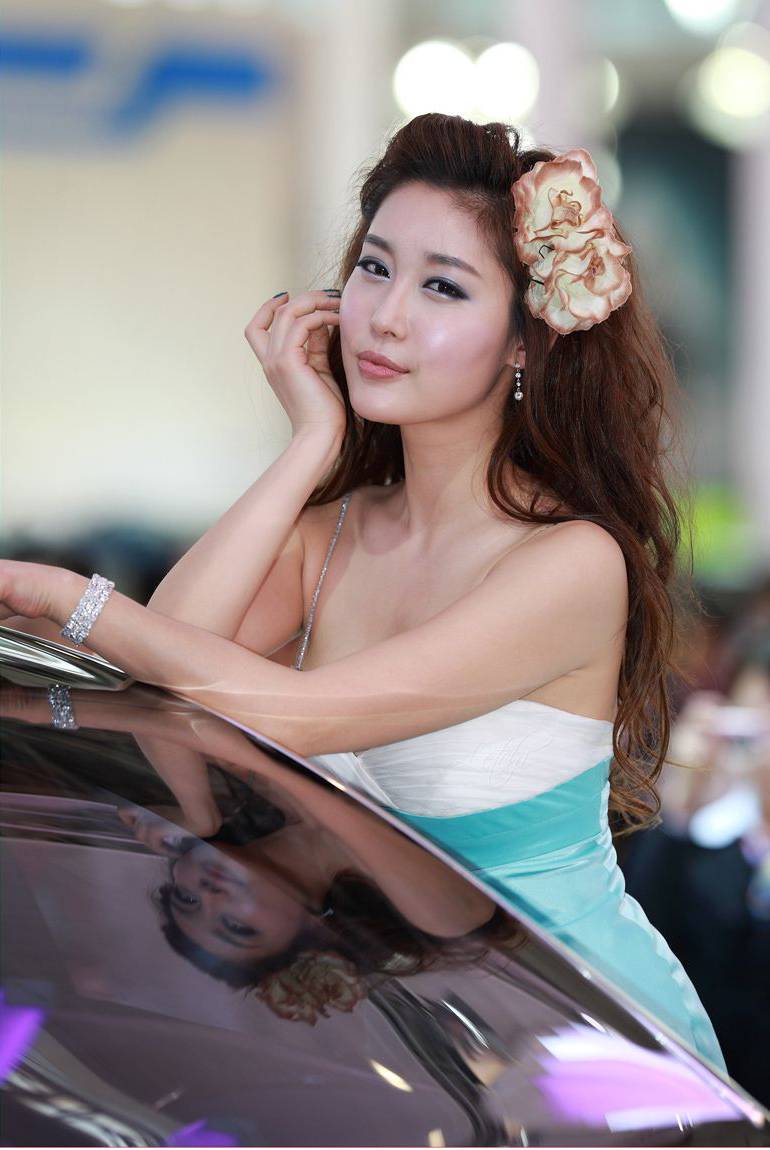 北京车展性感美女模特合集