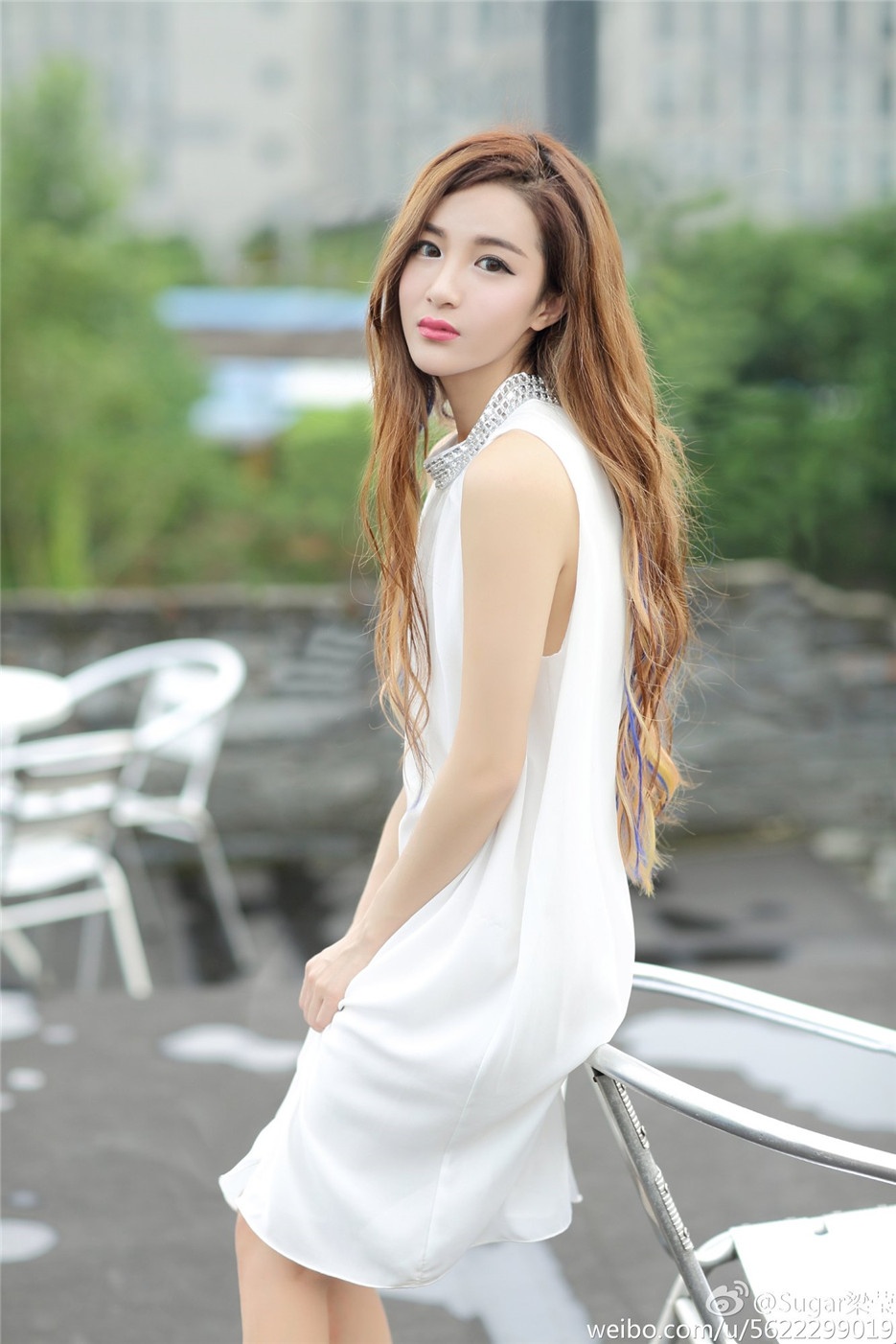 优雅气质美女梁莹Sugar微博私房美照