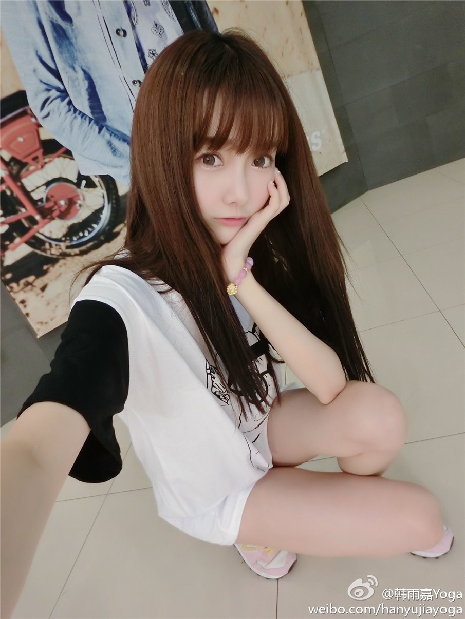 清纯校花韩雨嘉超高清自拍图片