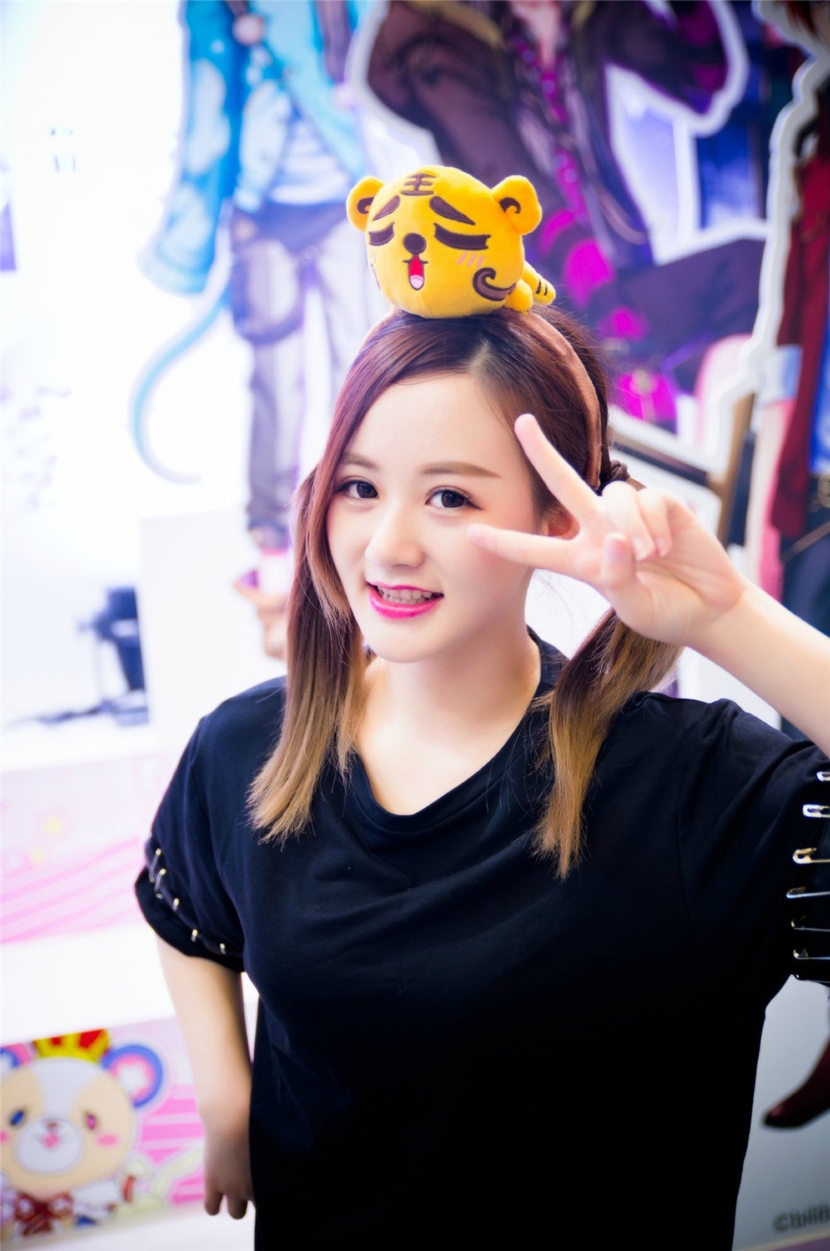 清纯玉女黄文婧微博高清图片