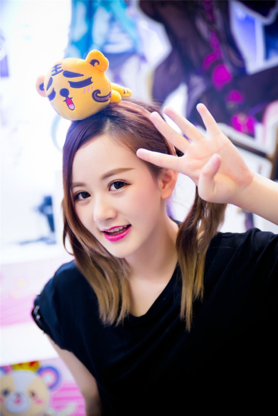 清纯玉女黄文婧微博高清图片