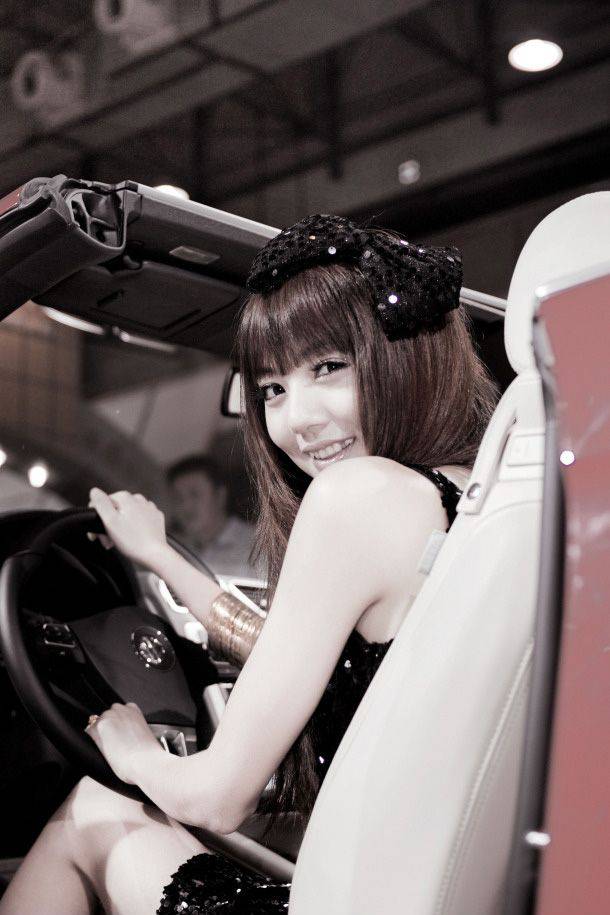 车展里的美女佳丽模特组图