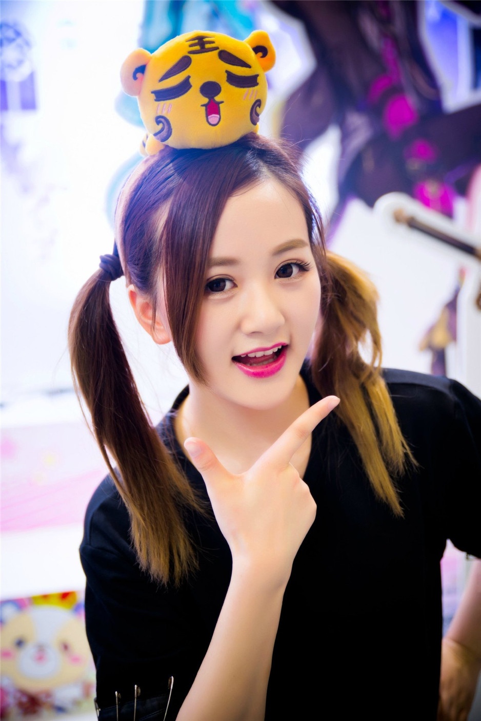 清纯玉女黄文婧微博高清图片