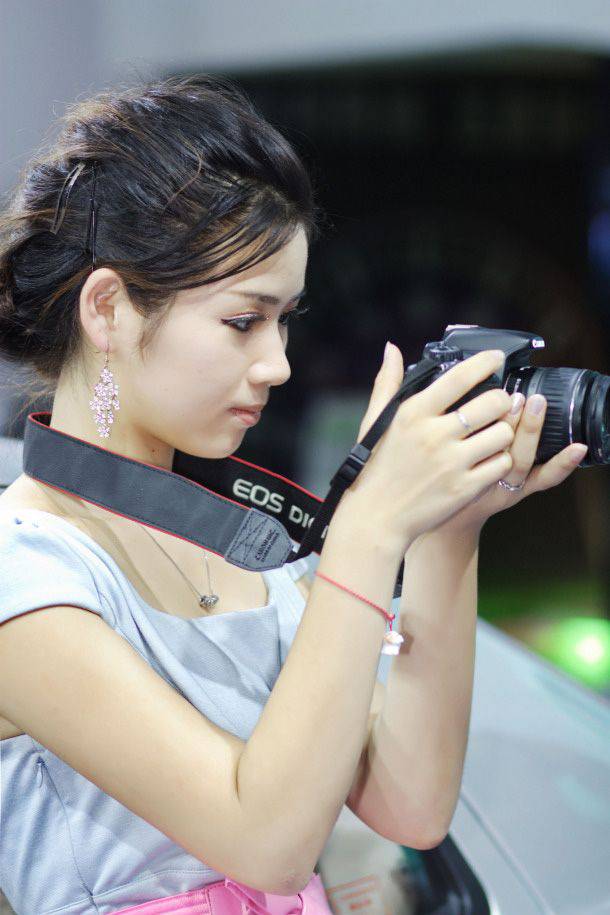 车展里的美女佳丽模特组图