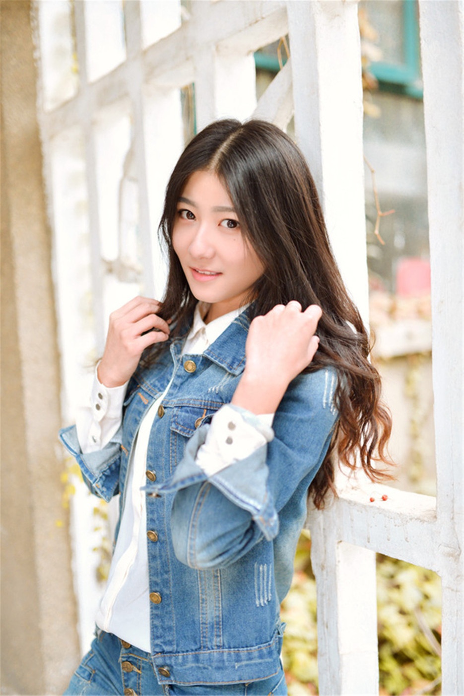 武音校花秋季小清新唯美清纯写真