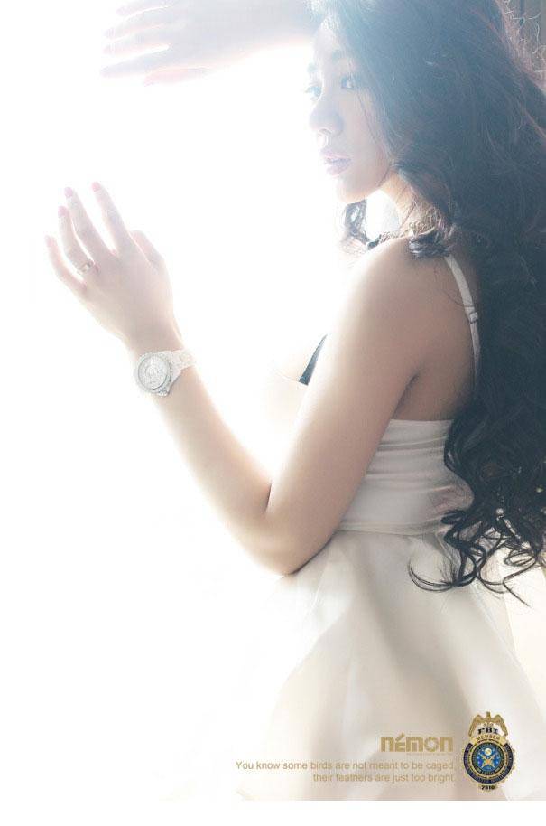 美女模特演绎梦幻白雪公主写真