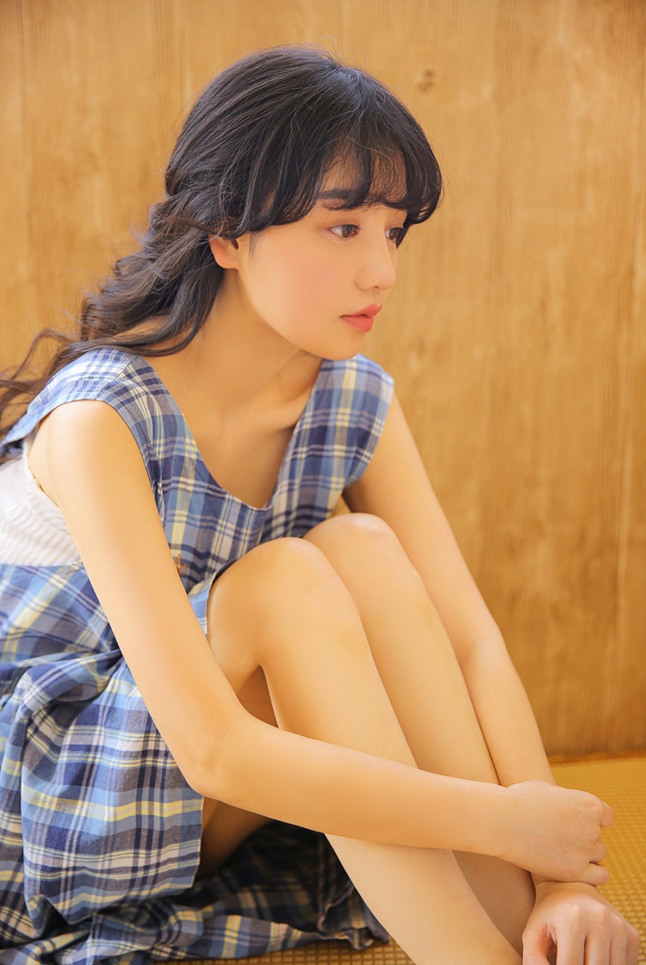 性感小清新美女模特性感美腿诱惑私房写真