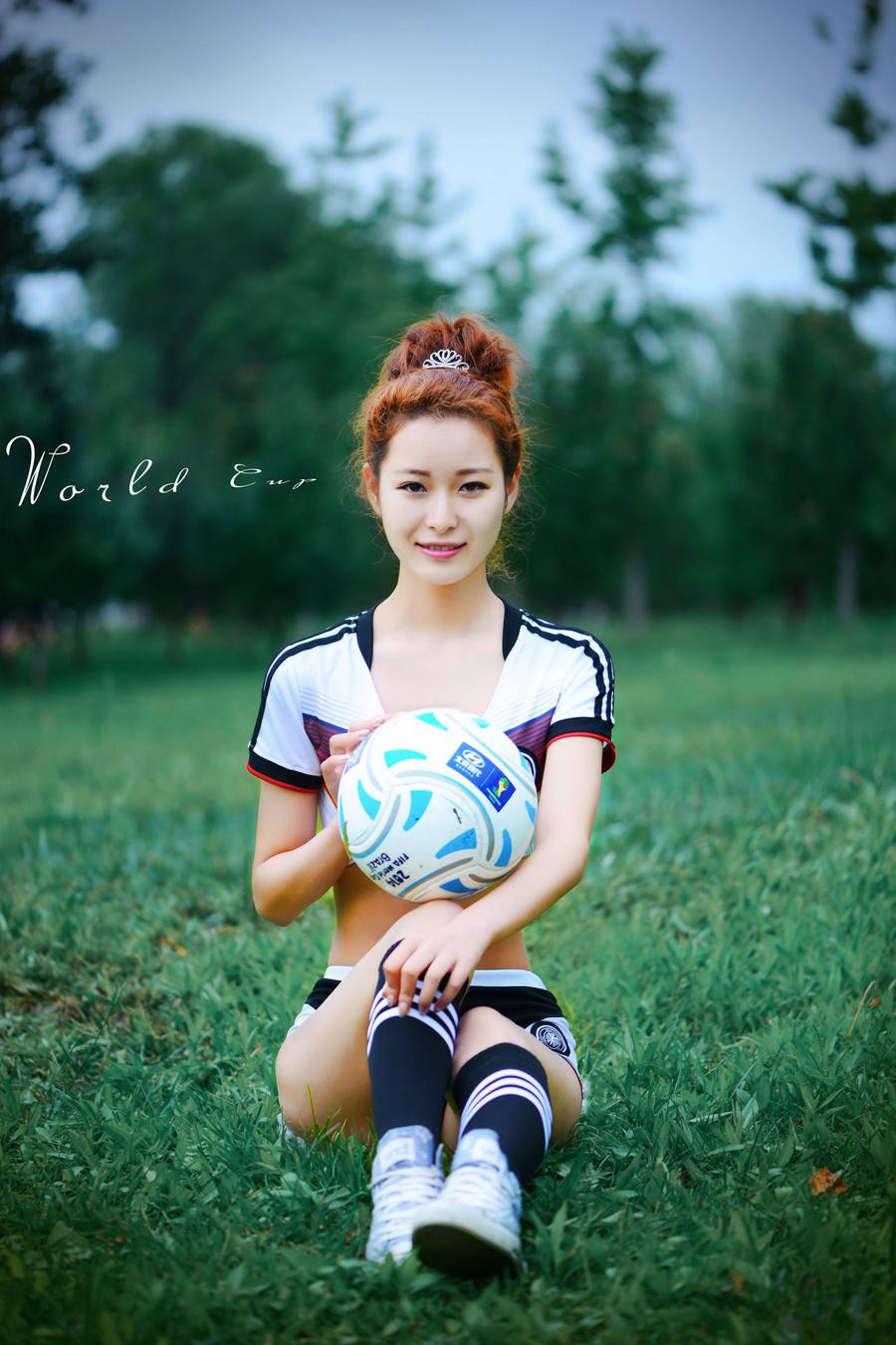 清纯女神空降巴西世界杯