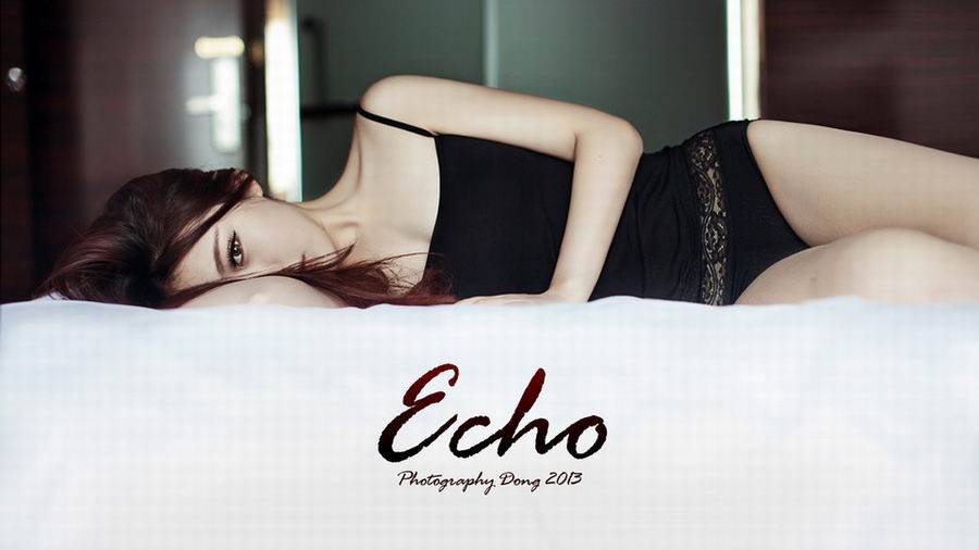 90后美女模特私房黑色诱惑