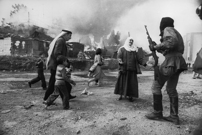 1975-1990年的黎巴嫩内战将贝鲁特变成废墟